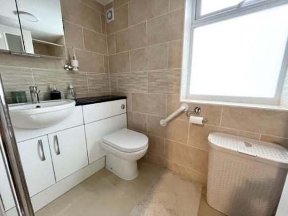 Downstairs wet room