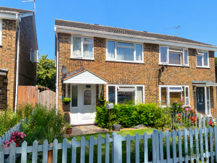 Semi detached home in Vinters Park, parking to rear.