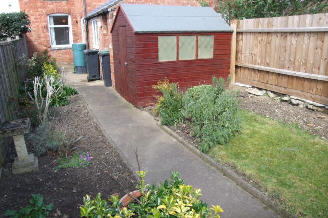 Rear garden