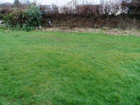 Enclosed side garden