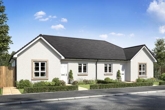 The Crookston - 2 bedroom bungalow CGI