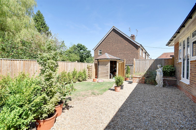 Rear garden