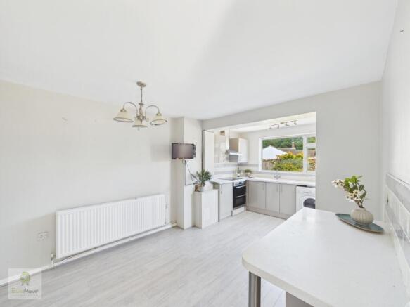 Dining Area Into Kitchen