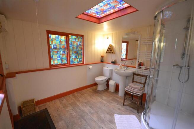 Separate Shower room for Retro Caravan