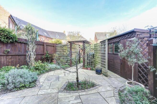 Rear garden