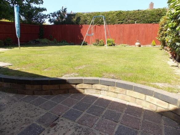 Rear garden