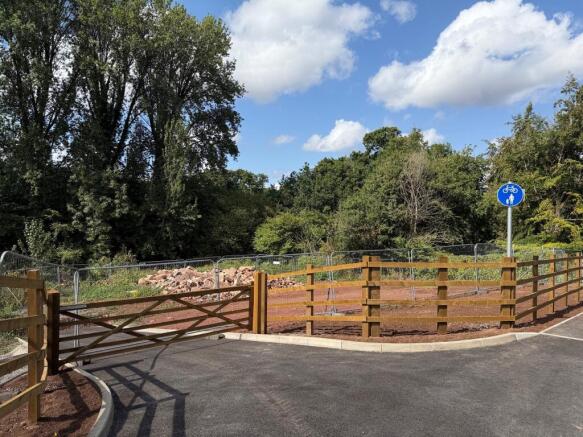 New entrance to land