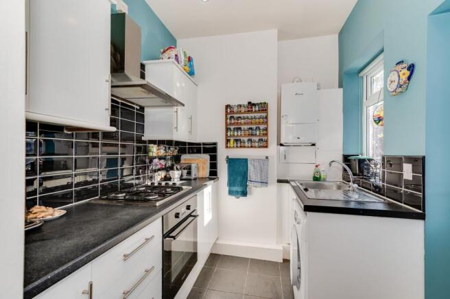 KITCHEN, DINER AND LIVING ROOM