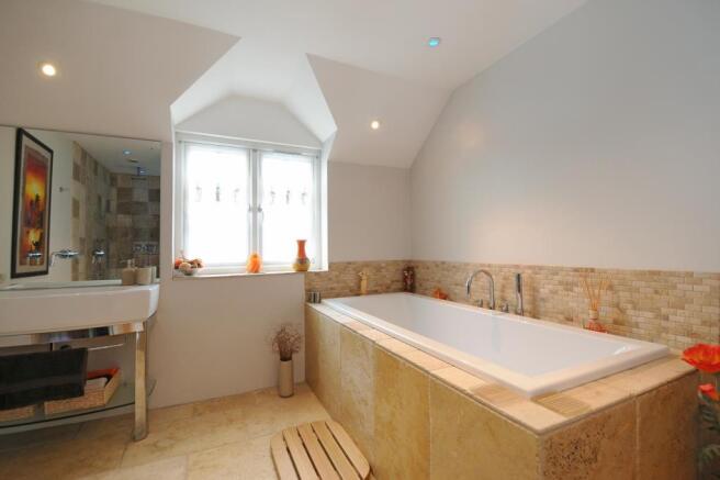 Bathroom . .