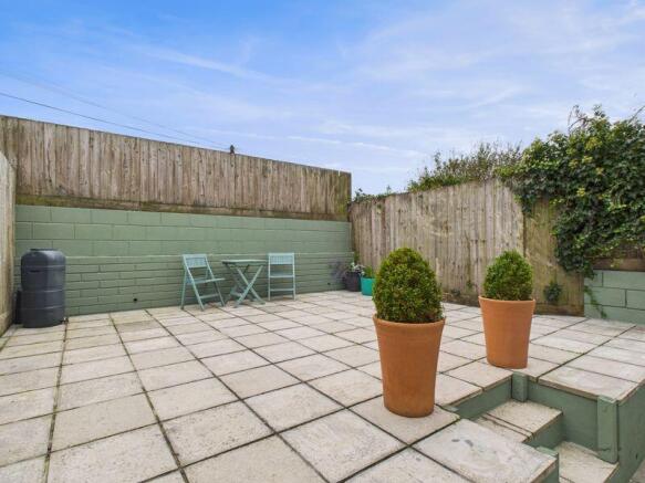 Rear garden