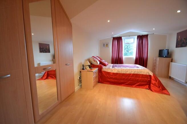 Master bedroom with en-suite shower room