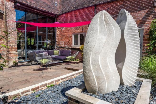 Landscaped Courtyard