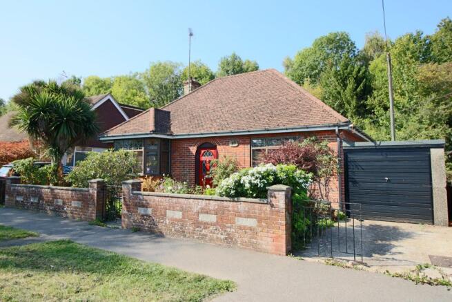 Front of property with Garage