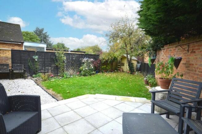 Rear garden