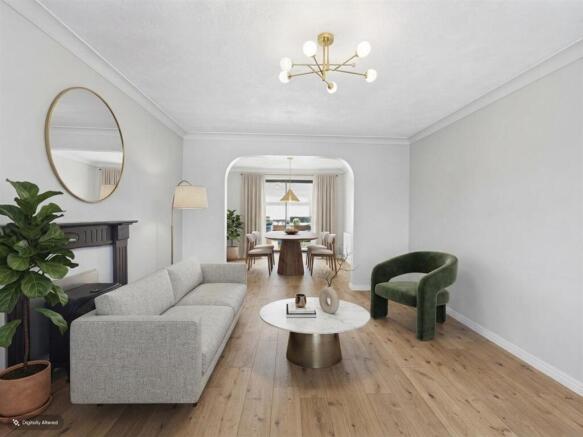 Living Room Digitally Altered