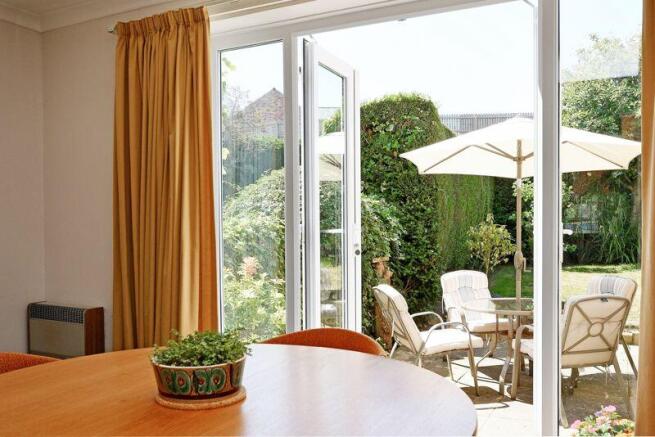 Dining Area Leading To Garden