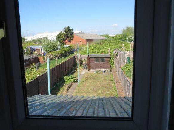 Rear View Of Garden