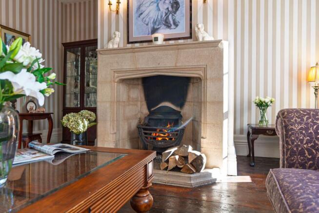 Warming fireplace