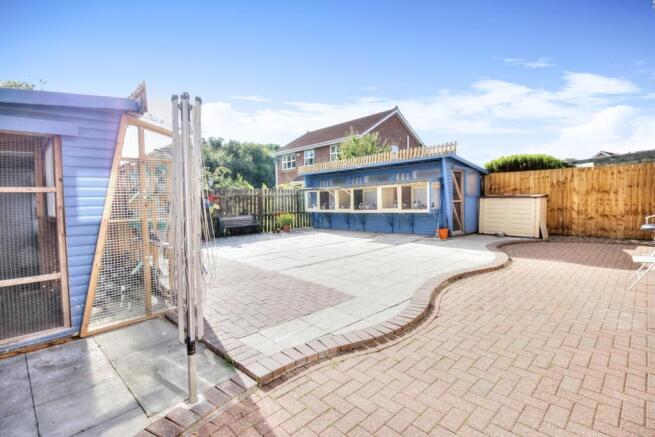 Rear garden