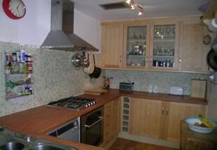 Open Plan Living Room and Kitchen