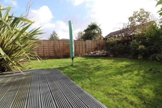 Rear garden