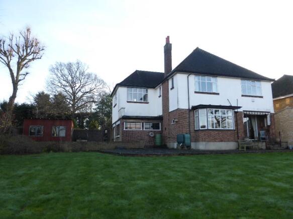 back of property