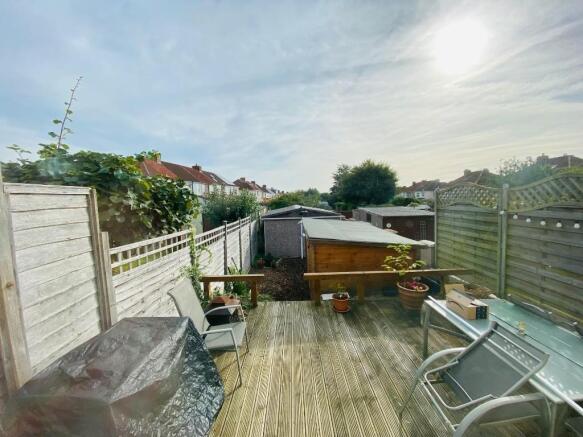 Rear garden