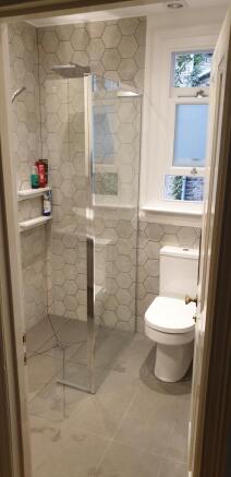 1st floor bathroom with wetroom style shower 
