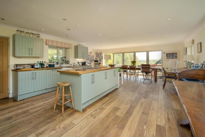 Kitchen/Living/Dining Area