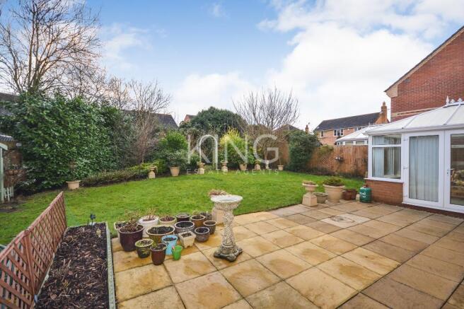 Rear garden