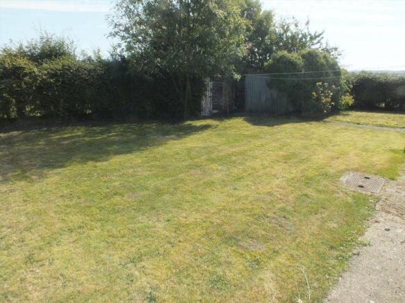 Rear garden