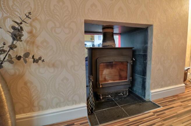 Feature fireplace