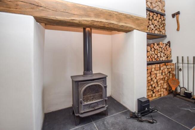 Feature fireplace