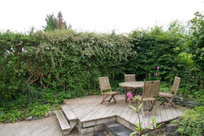 Raised Decking Garden Area