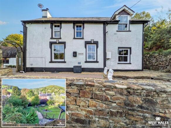 4-bed detached on Glen view, Capel Dewi, Llandysul, £400,000