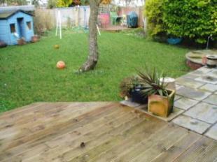 Rear garden