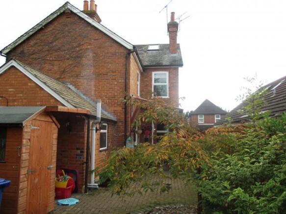 REAR OF PROPERTY: