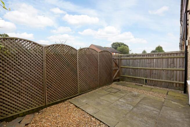 Rear patio