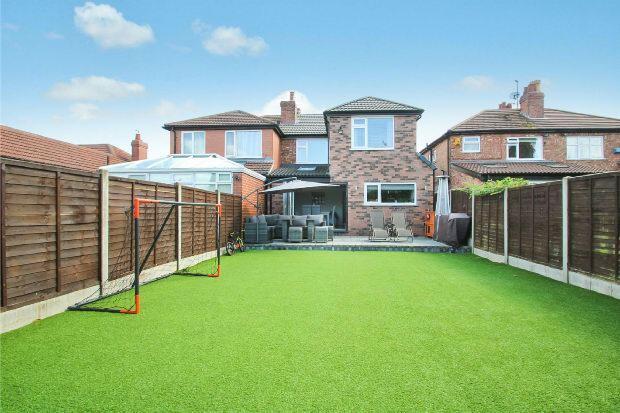 Rear of Property