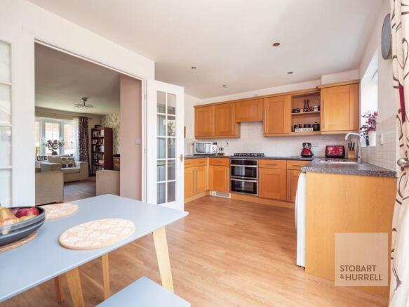 Kitchen throug...
