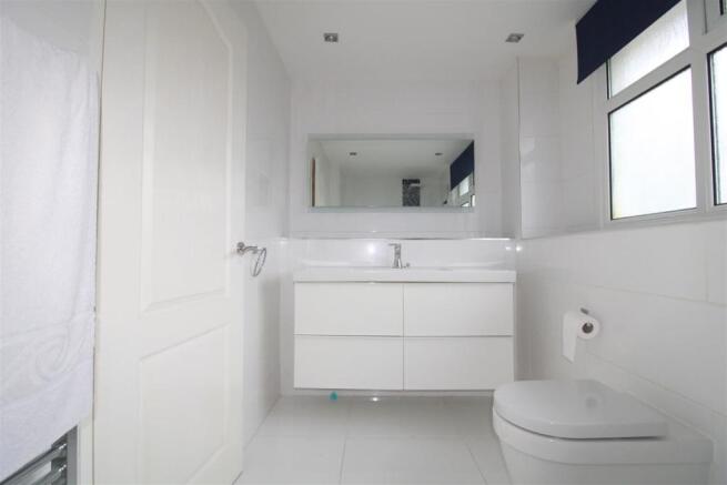 Another angle of shower room/w.c.