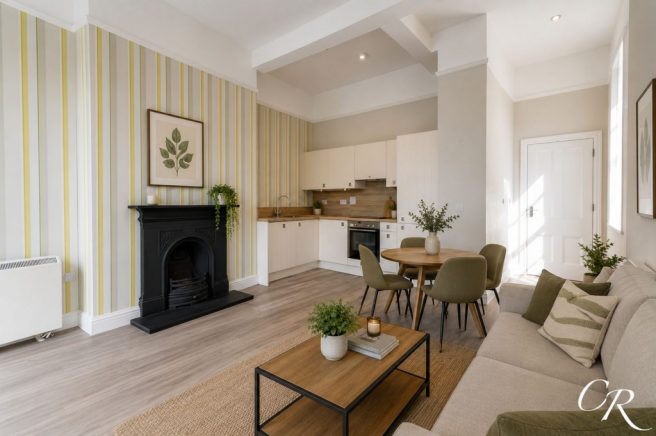 Kitchen/Dining/Living Room