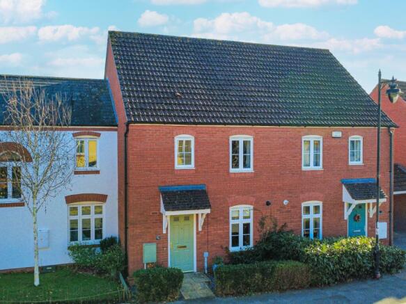 3-bed terraced on Burge Crescent, Cotford St Luke, Taunton, Somerset, £240,000