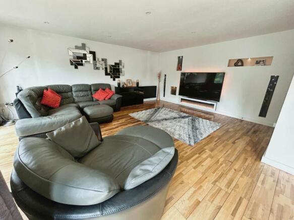 Open Plan Living, Dining And Kitchen Area