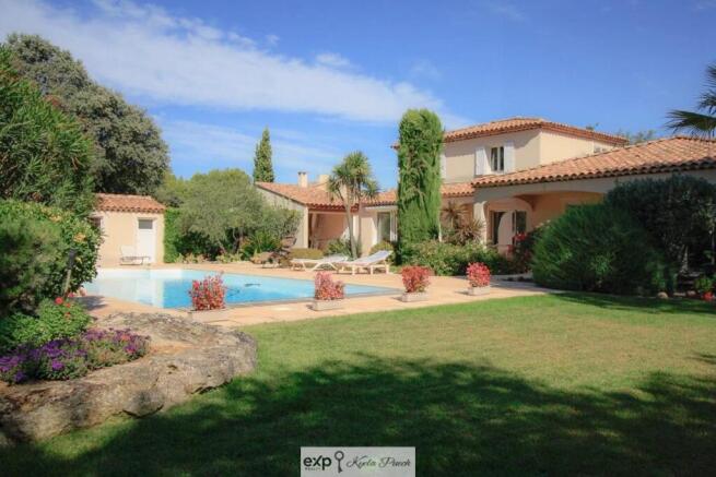 Villa, campagne Aixoise, Sud Luberon, piscine, ter