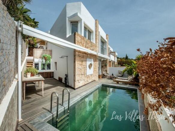 Private Pool in House in Roca Llisa, Ibiza