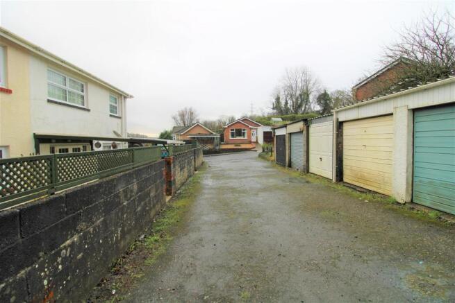 Rear lane view