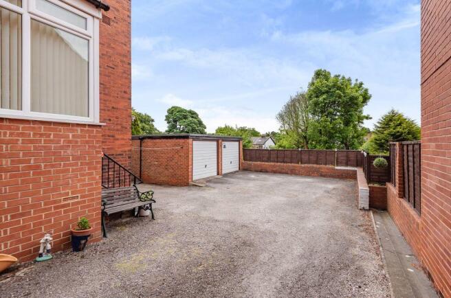 Back Garden and Garages