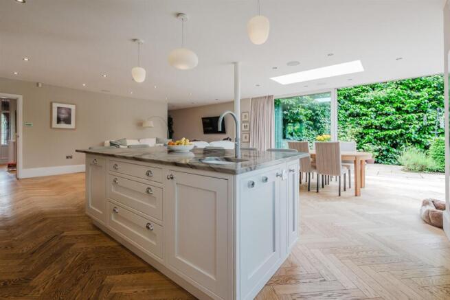 Living Room and Dining Kitchen