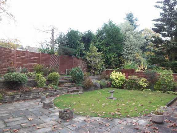 Rear garden